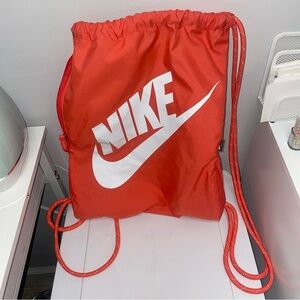 CORAL Nike Drawstring Bag